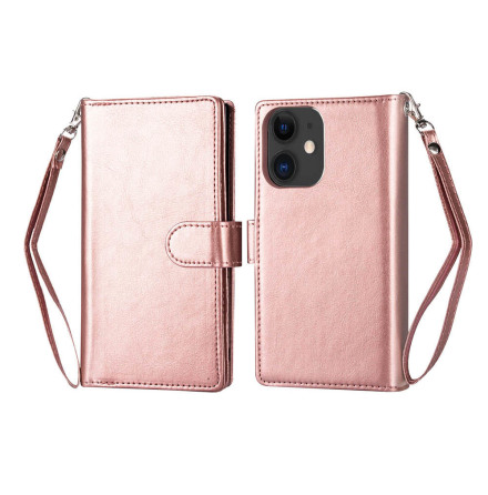 iPhone 12 Mini - Stilrent 9-Kort Plnboksfodral