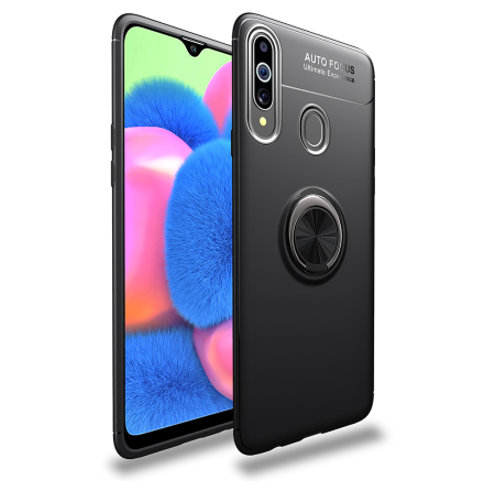 Samsung Galaxy A20S - Skal med Ringhllare