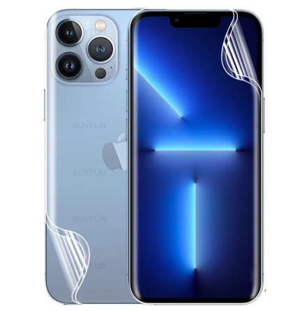 iPhone 13 Pro Hydrogel Fram- & Baksida Skrmskydd