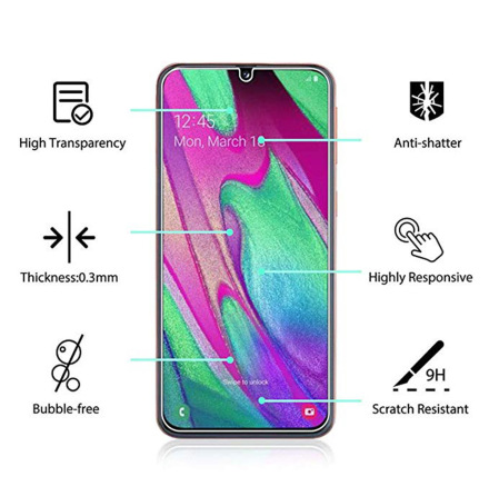 Samsung Galaxy A40 Standard Skrmskydd HD 0,3mm