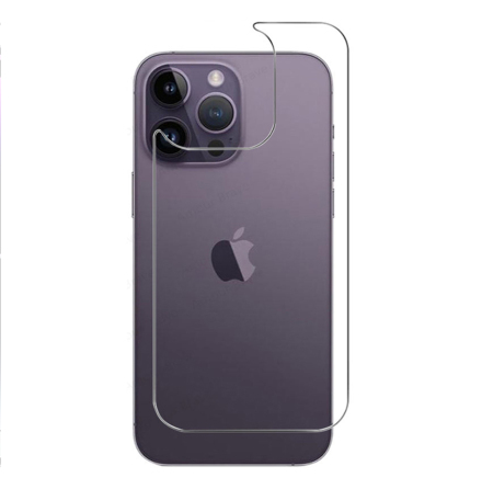3-PACK iPhone 14 Pro Max Skrmskydd Baksida 0,3mm