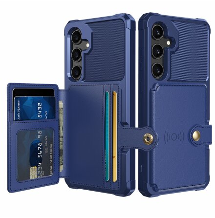  Samsung Galaxy A35 5G - Plnboksfodral i PU-lder med magnetiskt hllare 