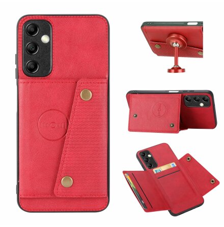 Lyxigt PC Lder Retro Flip Fashion Plnboksfodral fr A15 4G/5G