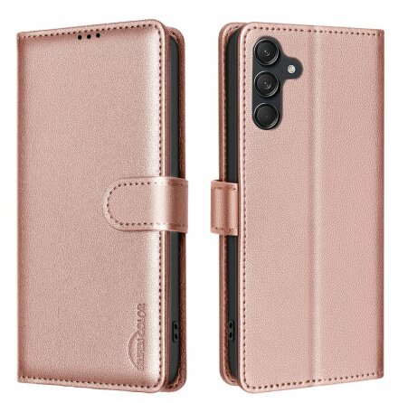 Galaxy A15 4G/5G - Smidigt Lderfodral med Kortfack