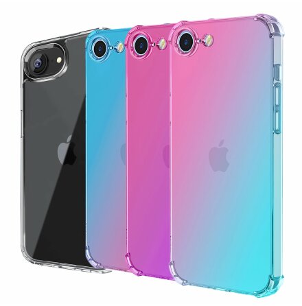 iPhone 16E - Smart Silikonskal med Extra Grepp