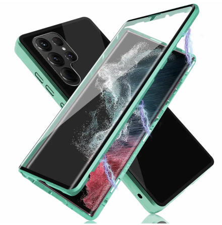 Samsung Galaxy S25 Ultra Heltckande Skal med Magnetls
