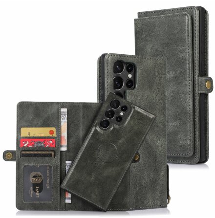 Samsung Galaxy S25 Ultra - Plnboksfodral med kort- & sedelfack