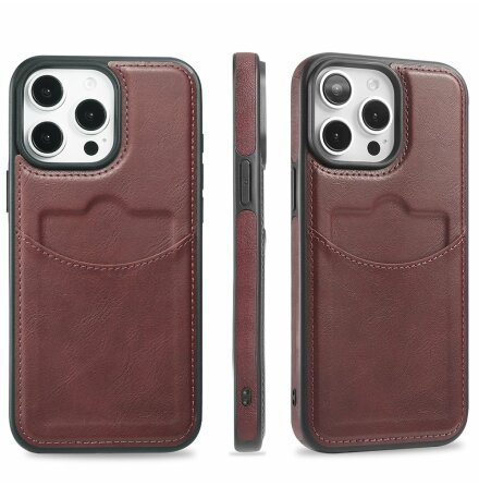 iPhone 12 / 12 Pro - Elegant och skyddande fodral med kortplats