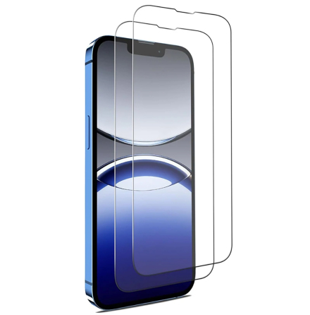 iPhone 16E  2-pack skrmskydd med precisionspassform