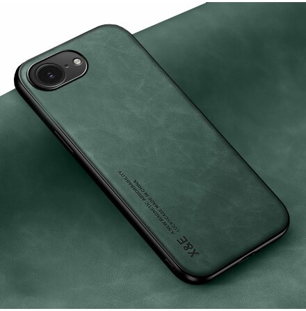 iPhone 16 E   Proffsigt Skal i Lyxig Mocka-look