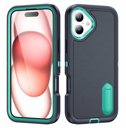 iPhone 16  Skyddsskal med kickstand 