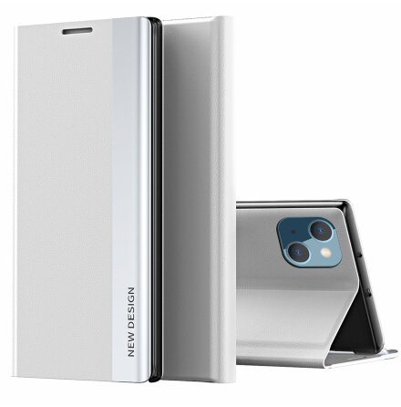 iPhone 14 Skal med Stativ och Spegelblank Design