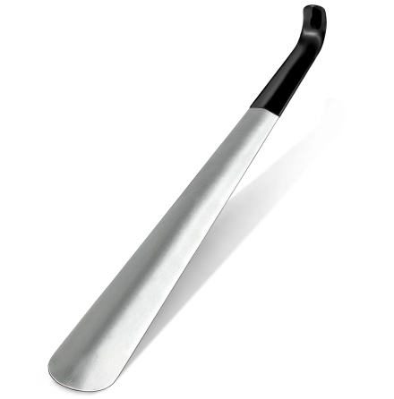 Skohorn med Ergonomiskt Grepp  Svart 42x4 cm