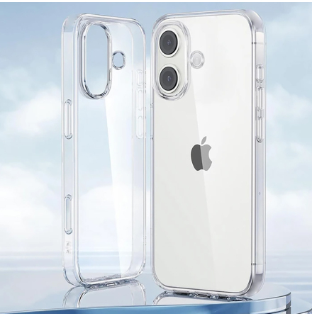 iPhone 16 Plus Leman Silikonskal  Ultra-tunt & sttdmpande