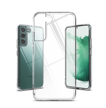 Samsung Galaxy S25 Transparent Silikonskal  Perfekt Passform