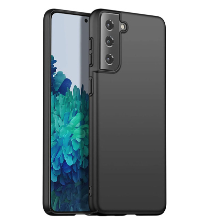 Samsung Galaxy S25 Plus - Silikonskal Svart Matt 