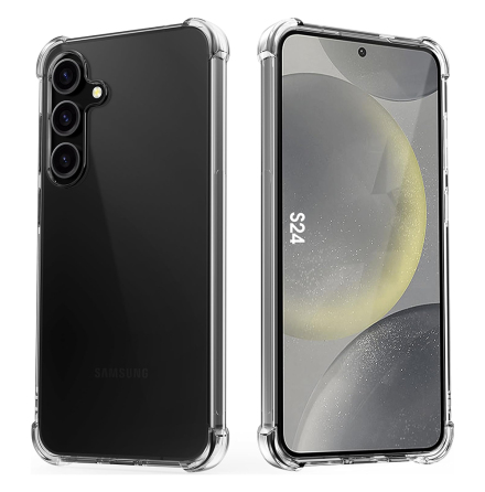 Samsung Galaxy S25 plus - Tunt Silikonskal Sttdmpande