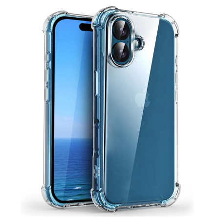 iPhone 16 - Praktiskt och Stttligt Silikonskal