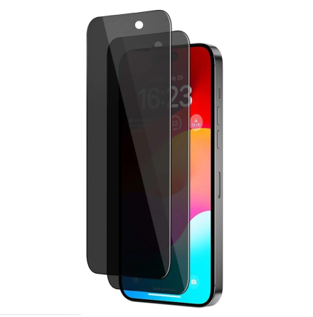 iPhone 16 Pro Skrmskydd Anti-Spy HD 0,3mm 2pack