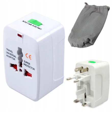 Universal Adapter Plug World - Res smart och skert