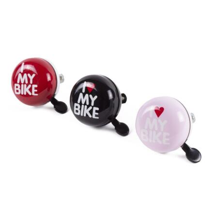 Cykelklocka Karatrisk Rund 65 mm - Retrodesign & tydligt ljud