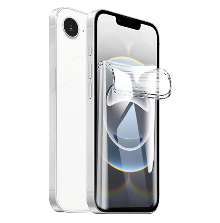 iPhone 16E 2-pack Hydrogel Skrmskydd HD 0,2mm