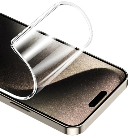 iPhone 16 Pro 2-pack Hydrogel Skrmskydd HD 0,2mm