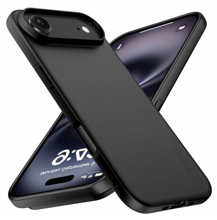 iPhone 17 Air  Matt Silikonskal Svart