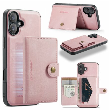 iPhone 17 Magnetiskt Plnboksskal  4 Kort + Sedlar