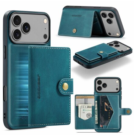 iPhone 17 Pro Max Plnboksskal  4 Kortfack + Sedelfack