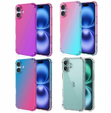 iPhone 17 Silikon Skal  Frgglada Kombos, Skydd & Grepp 