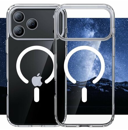 iPhone 17 Pro Max Skyddsskal  Transparent Akryl & Slagfast