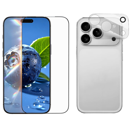 iPhone 17 Pro Max 2xSkrm + 2xKamera  Enkel Installation