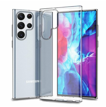 Samsung Galaxy S24 Ultra Silikonskal Transparent  Smart skydd med stil