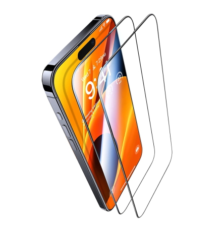 iPhone 17 Pro Max 2-Pack 2.5D Glas  Diskret & Effektivt Skydd