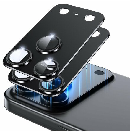 iPhone 17 Pro Max Kameraskydd 3-Pack  Minimal Tjocklek, Maximalt Skydd