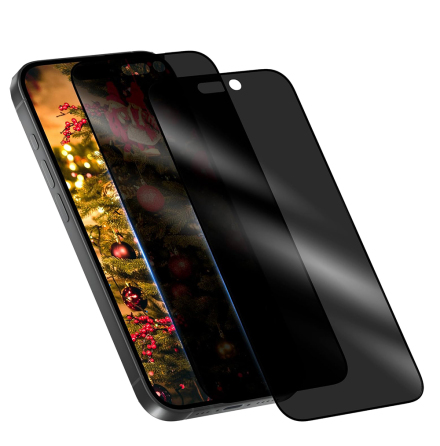 iPhone 17 Sekretessglas 2-pack  Endast fr dina gon!