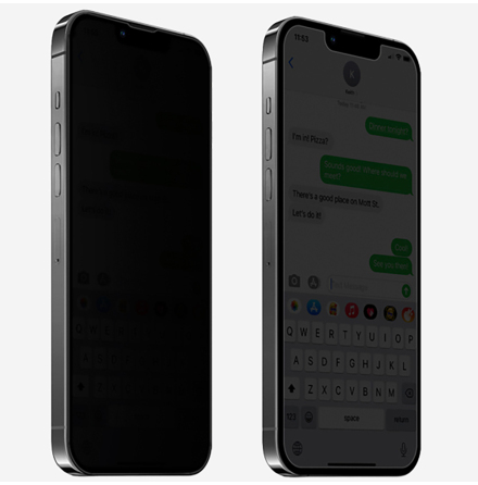 iPhone 17 Pro Max 2-pack Sekretessfilm  Skydda skrm & privatliv