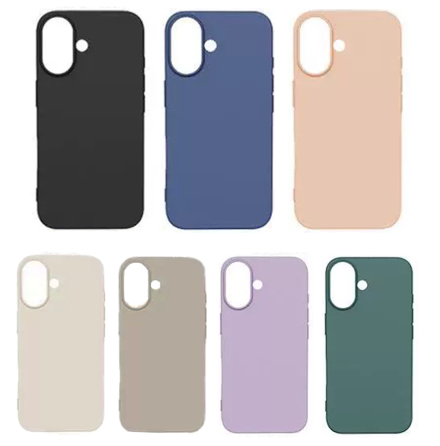 iPhone 17 Silikonskal  Lyxigt Skydd i Flera Stilrena Frger