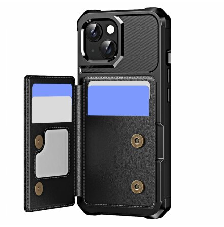iPhone 15 Wallet-Case  Slimmat & Kortfack
