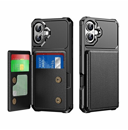 iPhone 16 Wallet-Case  Slimmat & Kortfack