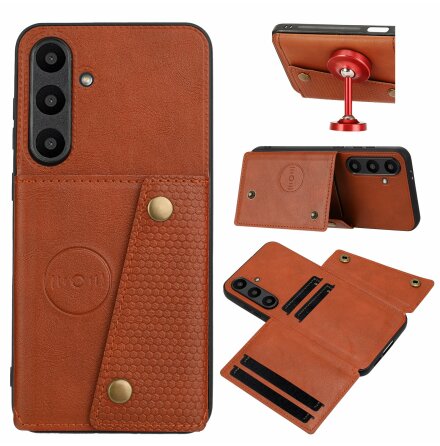 Samsung Galaxy A36 5G Praktiskt Stllbart Skal med Kort