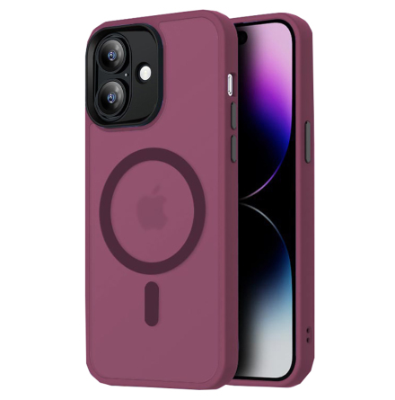 iPhone 17 MagSafe Skal Matt Translucent