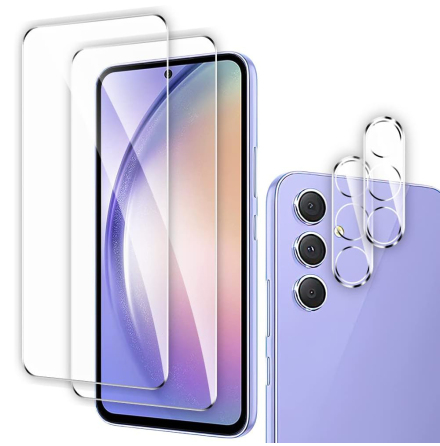 2-pack Samsung Galaxy A36 5G set med Sk�rm + Kameralinsskydd 