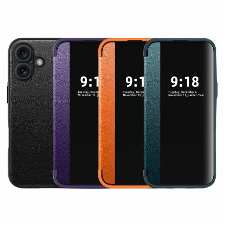 iPhone 16 Fodral - Smart F�nster & Fullt Skydd