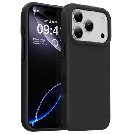 iPhone 17 Pro Silikonskal med Grepp, Skydd & Klass