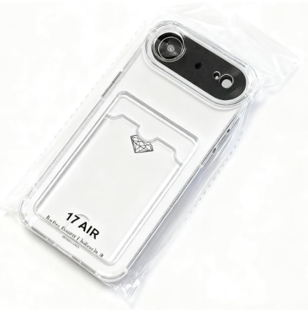 iPhone 17 Air Skal � Transparent, Slim och Anti-Gulning