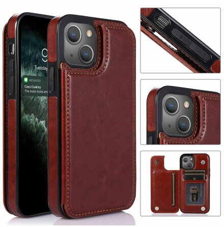 iPhone 13 - Smart & Praktiskt Skal med Korth�llare