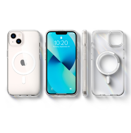 iPhone 14 - St�td�mpande Smidigt magsafe skal