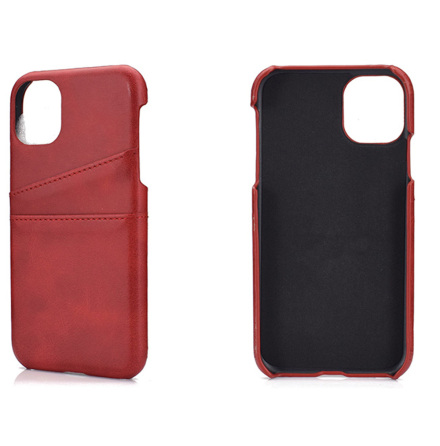 iPhone 14 - Stilrent Praktiskt Skal med Korth�llare